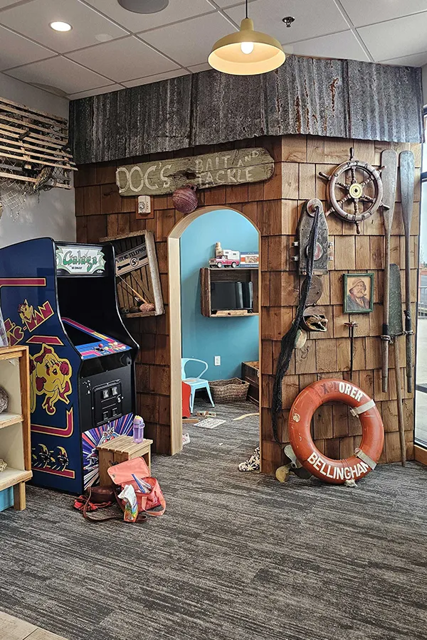 Kids station at Deschutes River Dentistry
